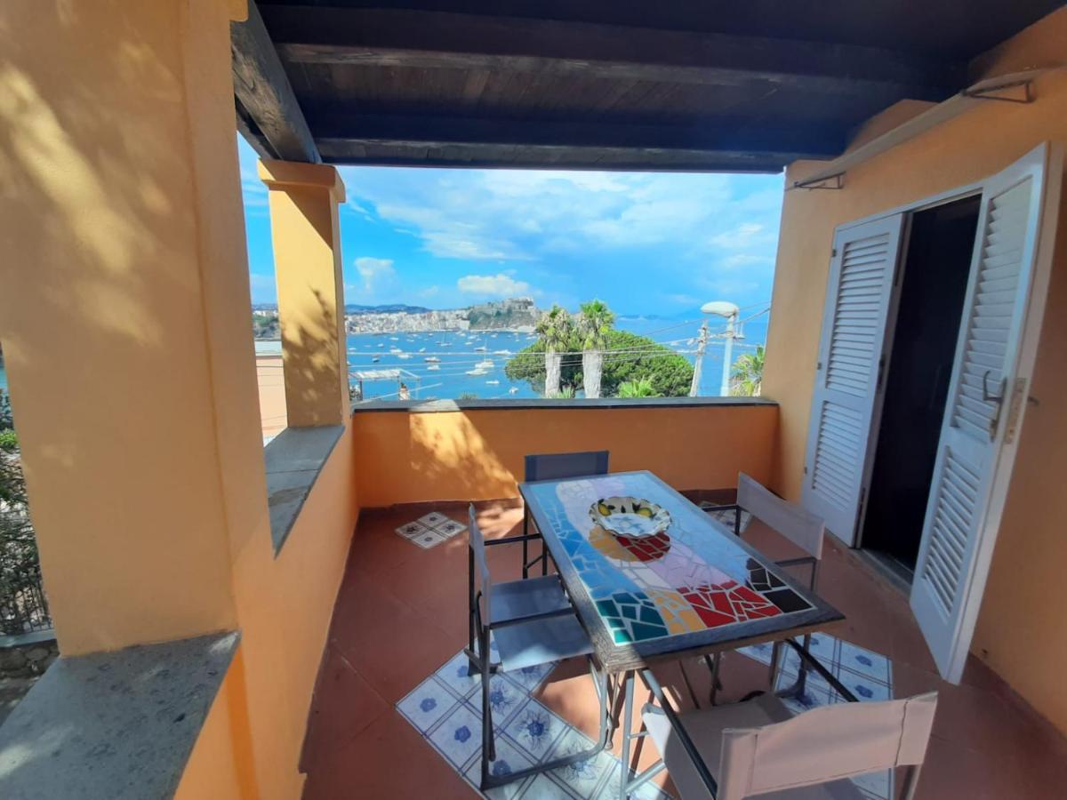 Casa Raia - Overlooking The Sea Apartment Procida Ngoại thất bức ảnh