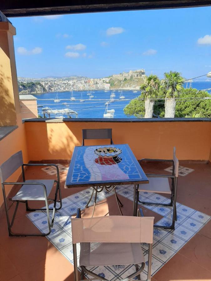 Casa Raia - Overlooking The Sea Apartment Procida Ngoại thất bức ảnh